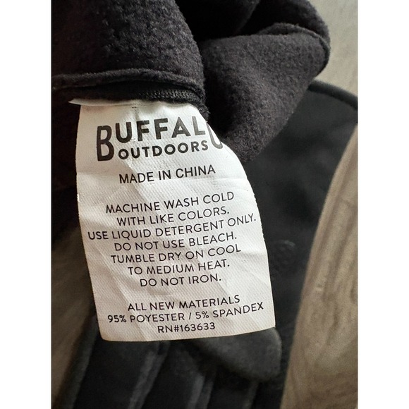 Buffalo Outdoors Patch Women's Gray Tech‎ Gloves Touchscreen Compatible Warm - Picture 7 of 11